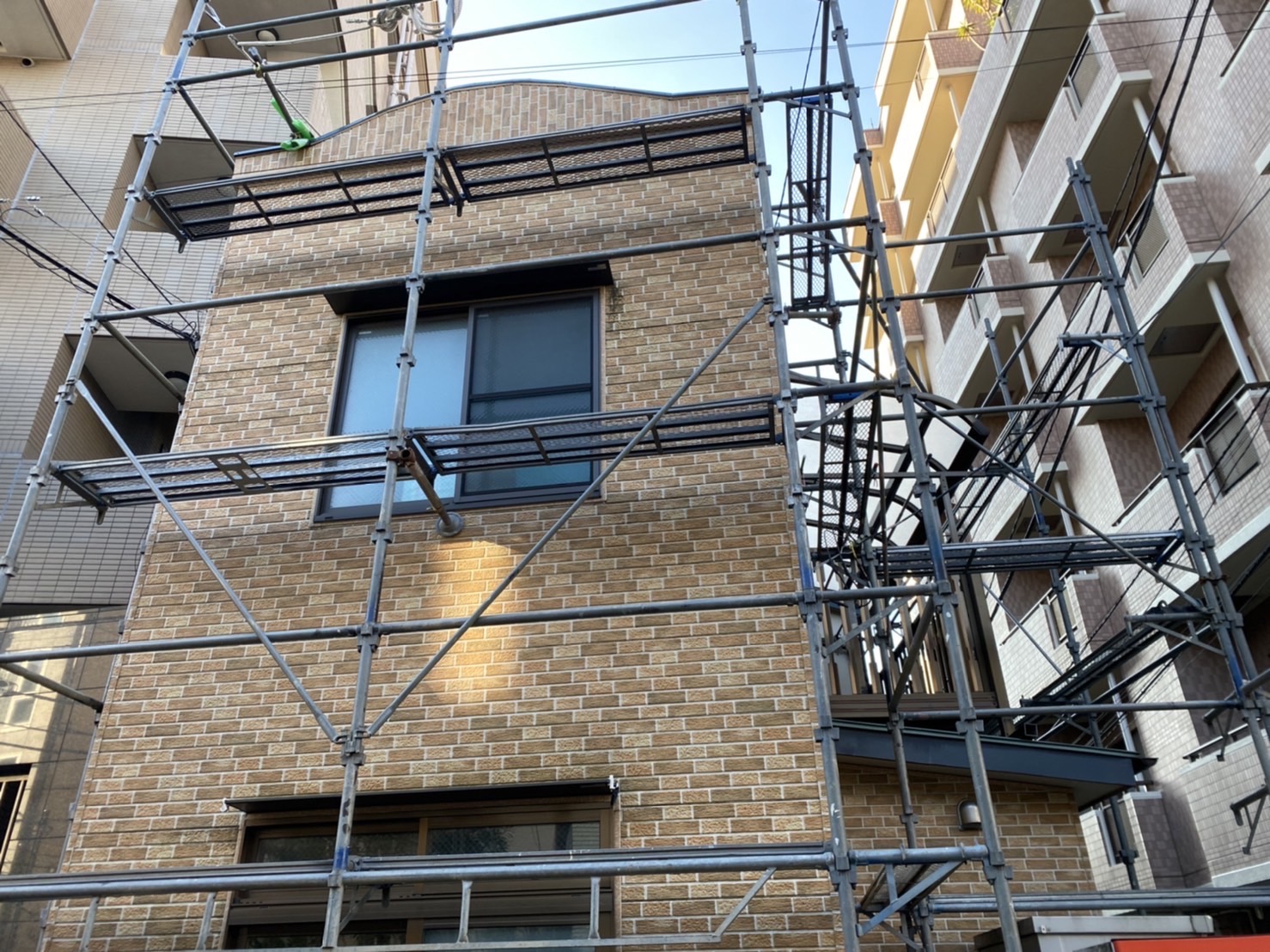 2月2日　足場解体